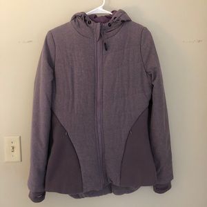 Gymshark Light Purple Quilted Coat